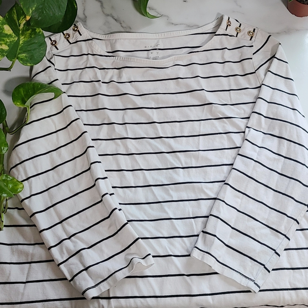 Striped Long Sleeve Shirt